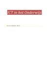 ICT in het onderwijs - Klas 1L