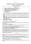Compte Rendu du Conseil Municipal décembre 2008