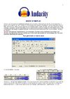 Audacity : mode d'emploi