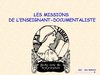 Les missions de l'enseignant-documentaliste
