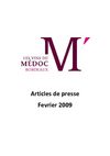 Articles de presse MEDOC fev09