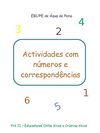 Actividades com Números e Correspondências