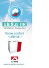 BROCHURE VENTILATION DOUBLE FLUX