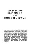 Déclaration universelle des droits de l'Homme de 1948