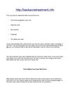 Back Acne Treatment