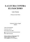 Trotsky, León - La lucha contra el fascismo