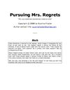 Pursuing Mrs. Regrets - Excerpt