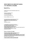 Jesús y Maria en el Islam. Al-Sayyid ALI JAFRI Al HABIB 