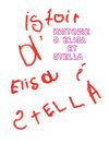 Le livre des étoiles d'Elisa.