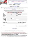 Bulletin d'adhésion FO