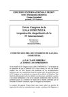 Tercer Congreso de la Liga Comunista