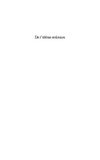 De l'abime ordinaire