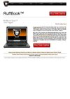 Semi Rugged Laptop / RuffBook Spec