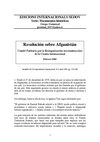 Resolución sobre Afganistán, 1980