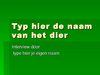 Dieren interview