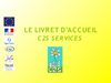 Livret d'accueil C2S services