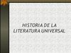 MAPA LITERARIO