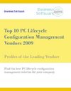 Top 10 PC Lifecycle Configuration Management Vendors 2009