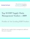 Top 10 ERP Supply Chain Management Vendors – 2009