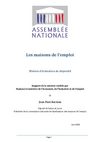 Les "Maisons de l'emploi" Evaluation du dispositif 2009