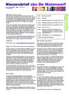 Nieuwsbrief nr. 8 van obs de Molenwerf