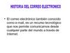historia correo electronico