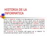 HISTORIA DE LA INFORMATICA