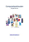 Brochure boekhouden voor Starters