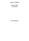 Projet pédagogique