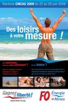 Élection CMCAS - Affiche - FO Énergie et Mines