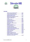 Fiches Actions de Professionnalisation 2009 de l' AGEFMA