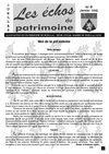 échos du patrimoine n°6
