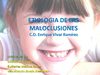 ETIOLOGIA DE LAS MALOCLUSIONES