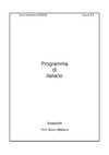 Programma di Italiano a.s.2008/09