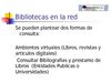 bibliotecas