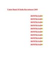 United Bank Of India Recruitment 2009