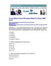 Central Bank Clerical Reasoning Model Test Paper 2009 Part1