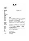 Réponse du Ministère à la lettre ouverte