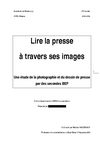 Lire la presse à travers ses images