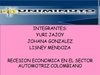 RECESION ECONOMICA EN EL SECTOR AUTOMOTRIZ