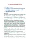 Importancia de las nuevas tecnologias en la educacion