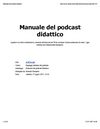 Impieghi didattici del podcast - Manuale collaborativo