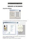 Usiamo lo scanner