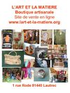 Boutique artisanale L'Art et la Matière