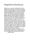 Biografia de Efren Reyero[1]