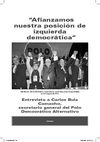 “Afianzamos nuestra posición de izquierda democrática.”
