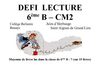 Defi lecture bellestre2009