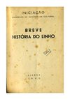 BREVE HISTÓRIA DO LINHO