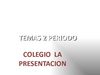 temas segundo periodo colegio la presentacion