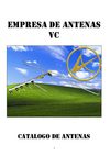 catalogo de la Empresa Antenas VC
